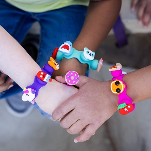 Fat Brain Toys Biżuteria Plip Charms | Fioletowy