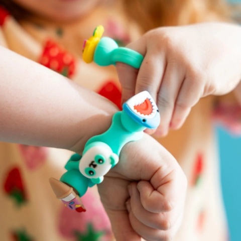 Fat Brain Toys Biżuteria Plip Charms | Turkusowy