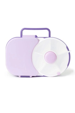GOBE 2in1 LUNCHBOX & SNACK SPINNER | Grape Purple