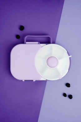 GOBE 2in1 LUNCHBOX & SNACK SPINNER | Grape Purple