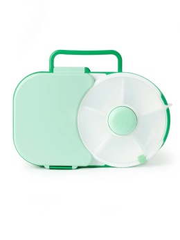 GOBE 2in1 LUNCHBOX & SNACK SPINNER | Sage Green