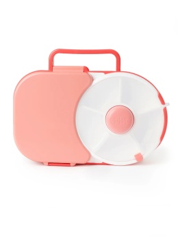 GOBE 2in1 LUNCHBOX & SNACK SPINNER | Watermelon Pink