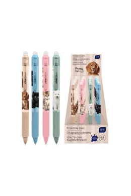 Interdruk Długopis ścieralny auto z grip. Puppy Sign 1 szt