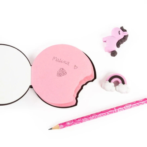 KIDEA Pamiętnik z akcesoriami | Malinowy krem