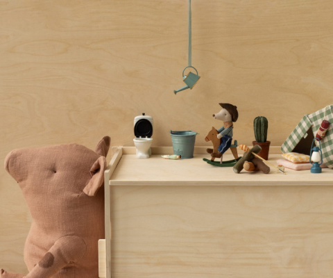 Maileg Kowboj na koniku bujanym | Mały brat