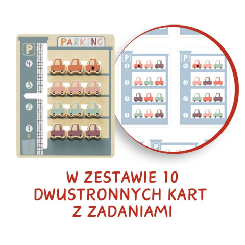 Topbright Układanka logiczna dla dzieci | Parking