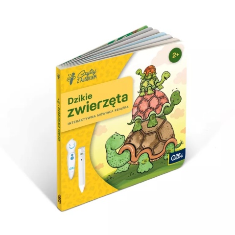 Albik Mini książka Dzikie zwierzęta 2+