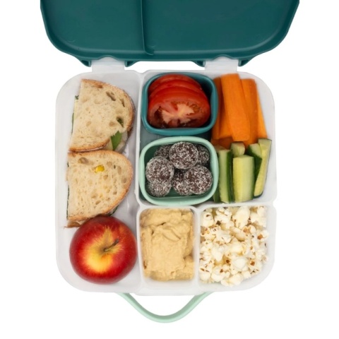 B.box Silikonowe pojemniczki na przekąski 2 szt | Berry