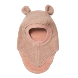HUTTELiHUT Czapka Kominiarka Wełna Merino z podszewką Teddy | Rose Melange