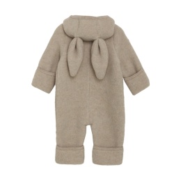 HUTTELiHUT Kombinezon wełna merino uszy królika | Camel Melange