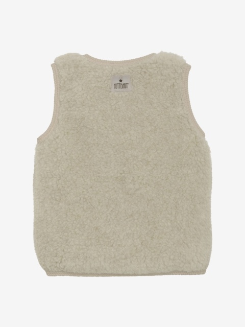 Huttelihut wełniana kamizelka dla dzieci | Cement