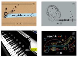 Interdruk Zeszyt do nut A5 pięciolinia 16 kartek | 1szt