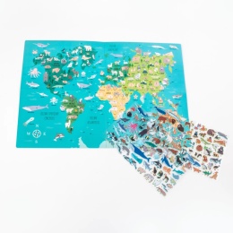 Kidea Wyklejanka gra - Gdzie one żyją? | Zwierzęta świata