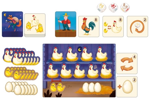 Kukuryku Pełny Kurnik | Powrót Lisa gra planszowa 7+