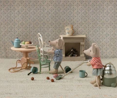 Maileg Krzesło vintage | Ecru