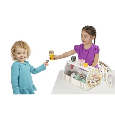 Melissa & Doug Lodziarnia - zabawka sklep z lodami