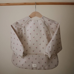 Mushie Śliniak z Długim Rękawem - Cherries