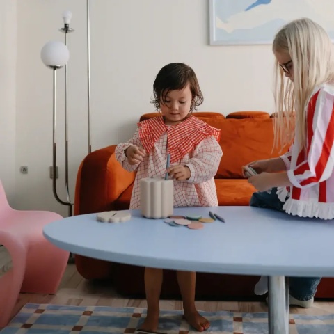 Mushie Sorter monet i patyczków