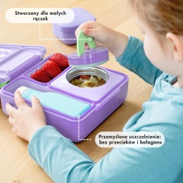 OMIE Omiebox lunchbox z termosem | Lilac Purple