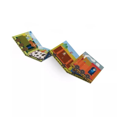 Albi Mini książka Pociągiem przez cały rok 2+