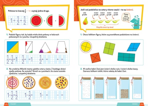 Ułamki. Klasy 4-5 Książeczka z zadaniami