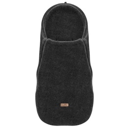ZAFFIRO Komplet Śpiworek Mini + Mufki dwuczęściowe WEŁNA Premium Sierra | anthracite