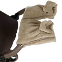 ZAFFIRO Mufki dwuczęściowe do wózka WEŁNA Premium Sierra | brown