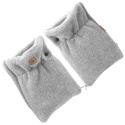 ZAFFIRO Mufki dwuczęściowe do wózka WEŁNA Premium Sierra | grey