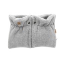 ZAFFIRO Mufki dwuczęściowe do wózka WEŁNA Premium Sierra | grey