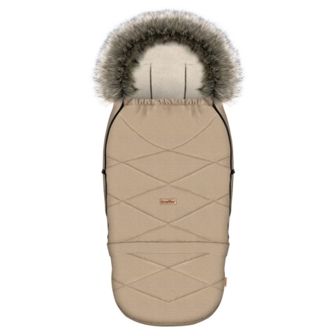 ZAFFIRO Regulowany śpiwór z torbą GrowUP Scandi 0-36m beige