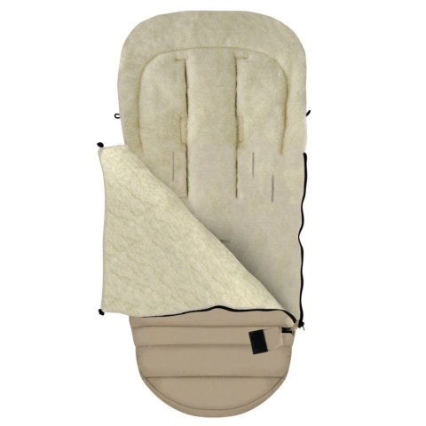 ZAFFIRO Śpiworek iGrow 0-36m wełna | Nordico beige