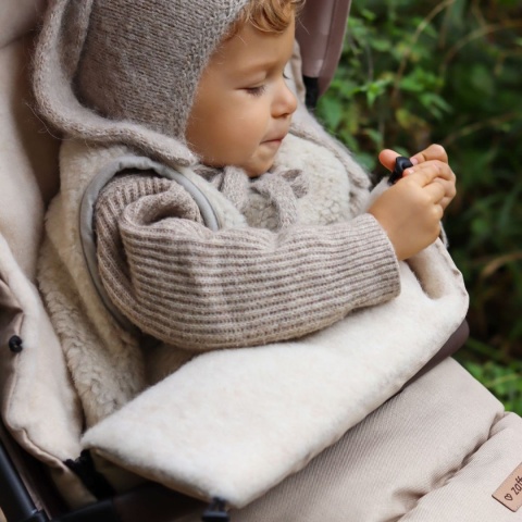 ZAFFIRO Śpiworek iGrow 0-36m wełna | Nordico beige
