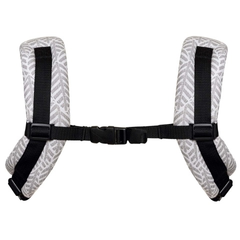 ZAFFIRO nosidełko CITY - grey leaves