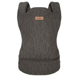 Zaffiro Nosidełko CITY - graphite anthracite leaves