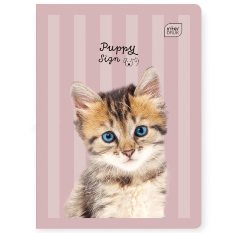 Zeszyt 1szt A5/16 kartek kratka | Puppy Sign
