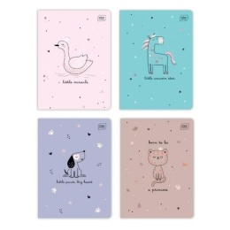 Zeszyt 1szt A5/16 kartki Trzy linie | UV Piccolo