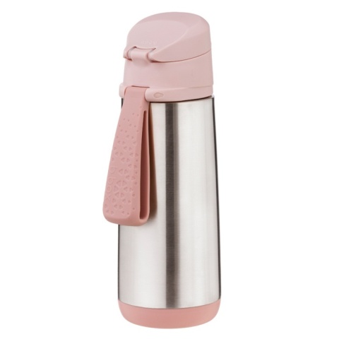b.box Bidon Butelka termiczna z ustnikiem sportowym 500 ml | Blush Crush
