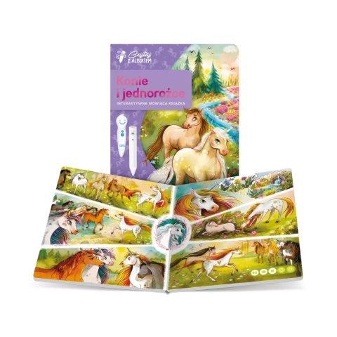 Albi Książka Konie i jednorożce 3+