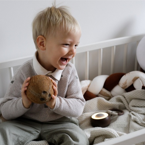 Alilo CocoNap W1 - odtwarzacz MP3 i lampka do karmienia | kokos