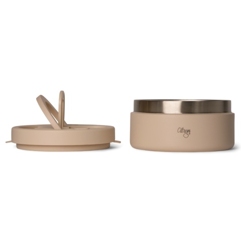 Citron Termos Obiadowy z Podziałką 400ml | Beige