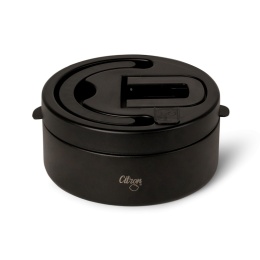 Citron Termos Obiadowy z Podziałką 400ml | Black