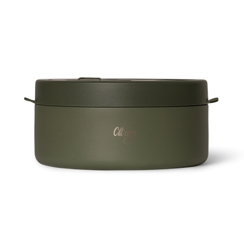 Citron Termos Obiadowy z Podziałką 400ml | Green