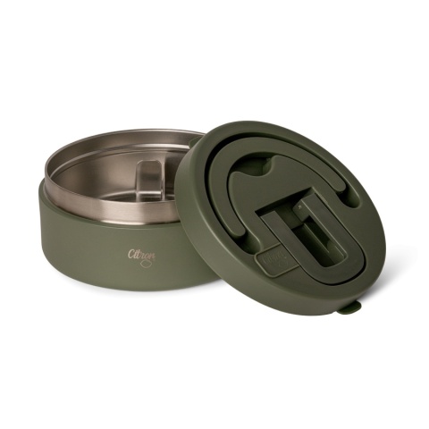 Citron Termos Obiadowy z Podziałką 400ml | Green
