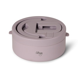 Citron Termos Obiadowy z Podziałką 400ml | Purple