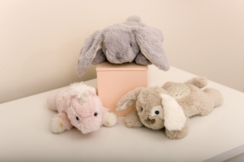 Cloud b Pluszowy projektor dla dzieci Królik Benny