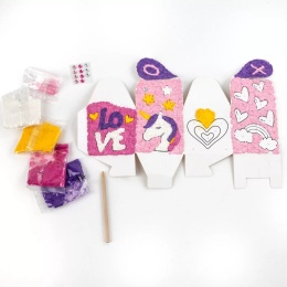 Kidea Kreowanie po numerach szkatułka serce