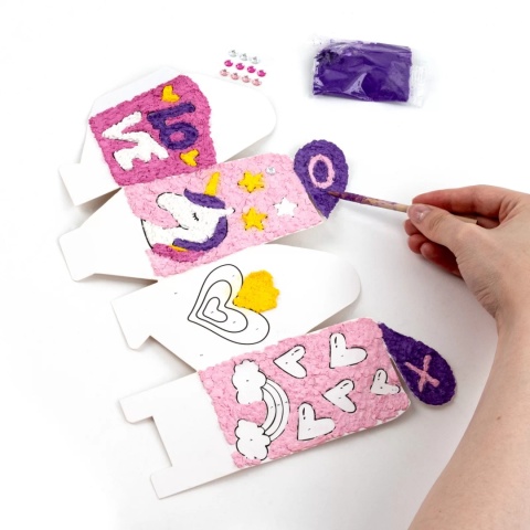 Kidea Kreowanie po numerach szkatułka serce