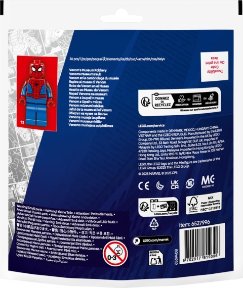 LEGO Marvel Napad Venoma na muzeum 30707