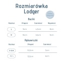 LODGER Rękawiczki z wełny merino | szare
