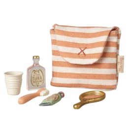 Maileg Komplet akcesoriów dla myszek | Coral stripe